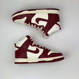 Nike Dunk High (W) Sail Team Red