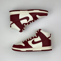 Nike Dunk High (W) Sail Team Red